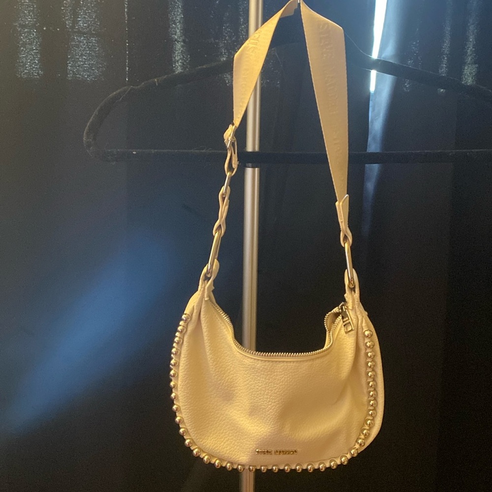 Steve Madden off white bag